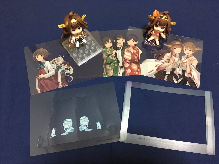 コンプ届いてたー、金剛ポスターでっかいかわいい!!サイズはB2かな?ポスターフレーム買いたいところ。フレームもいい感じだし、サンキューコンプティーク。 