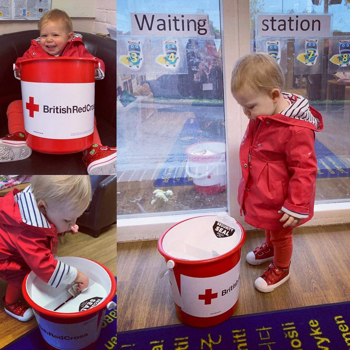 BritishRedCross's tweet image. It's a baby with a bucket! This is all the #FridayMotivation we need 😍

#RedCrossWeek