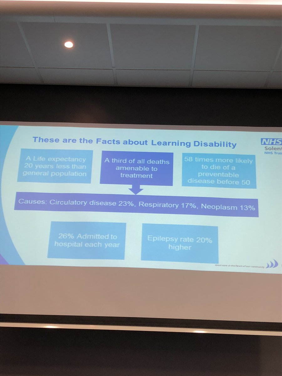 AAsaanderson's tweet photo. Ian &amp; Lee sharing how we can improve how we care and support people with a learning disability @SolentNHSTrust @SolentQuality #NursesDay2019 #SolentNurses #teamCNO https://t.co/KiwsSm3s2A