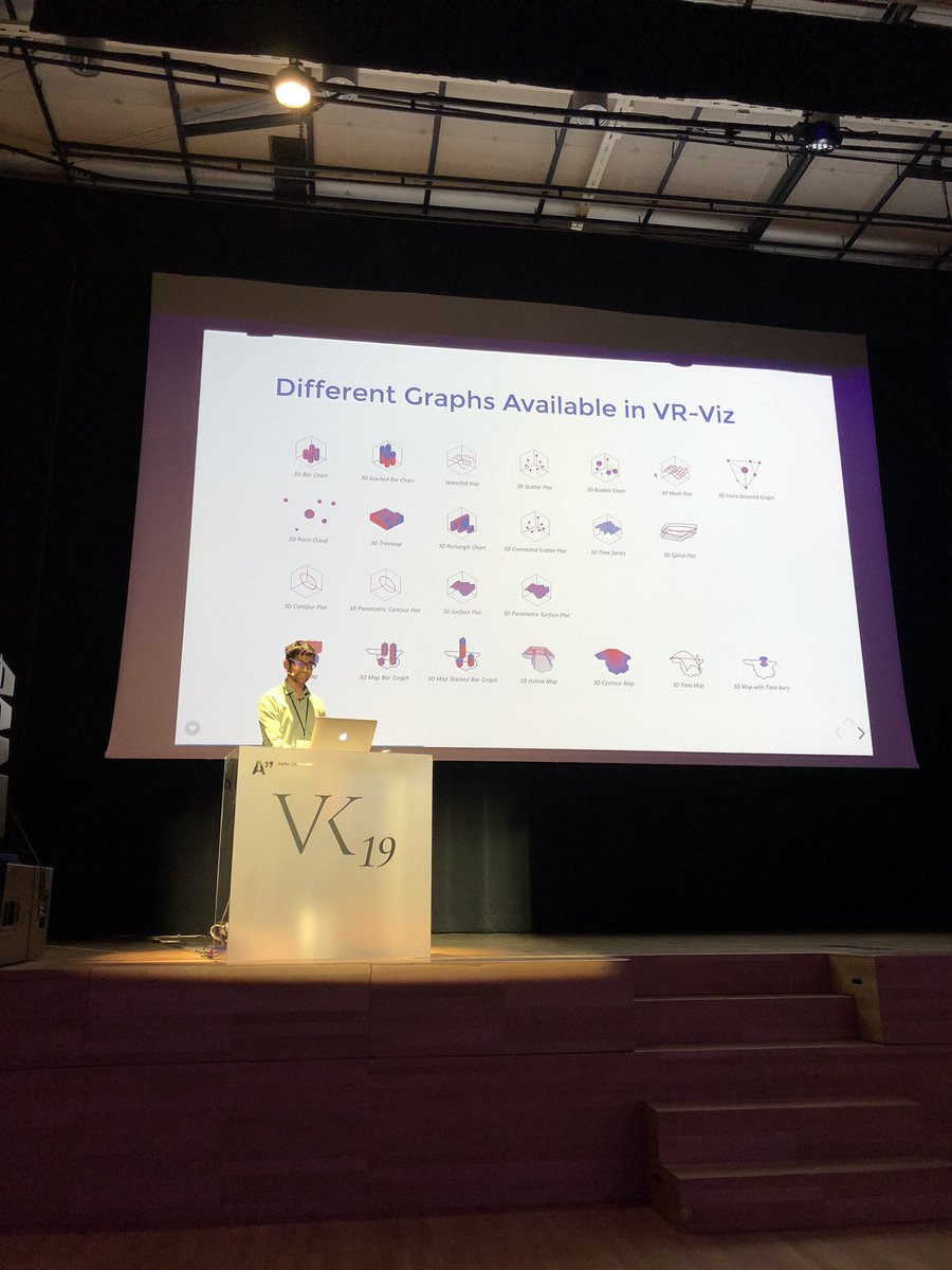 vizknowledge's tweet image. Mustafa Saifee talked about VR Visualizations #vk19 #vizknowledge