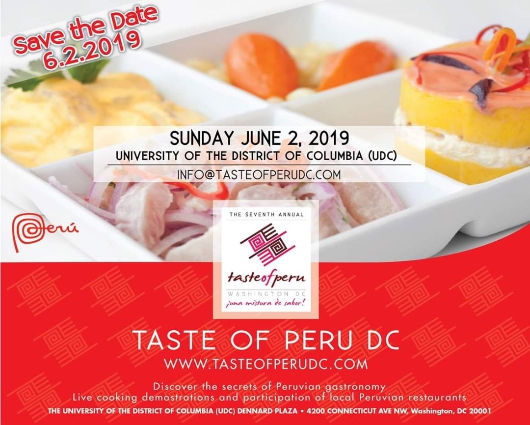 Taste of Peru DC - Here we come! #topdc19