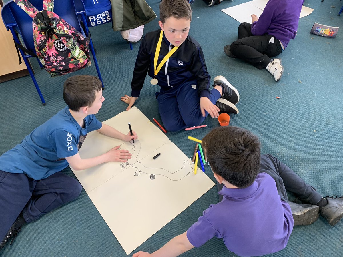 MrsSwanBX's tweet photo. P5-7 Coding Pupil Leadership Group created a map for their @SpheroEdu to follow this afternoon. They coded a path for it, asking it to stop at different landmarks #BPSTechnologies #BPSCoding #BPSPupilLeadership https://t.co/192JzpTYPU