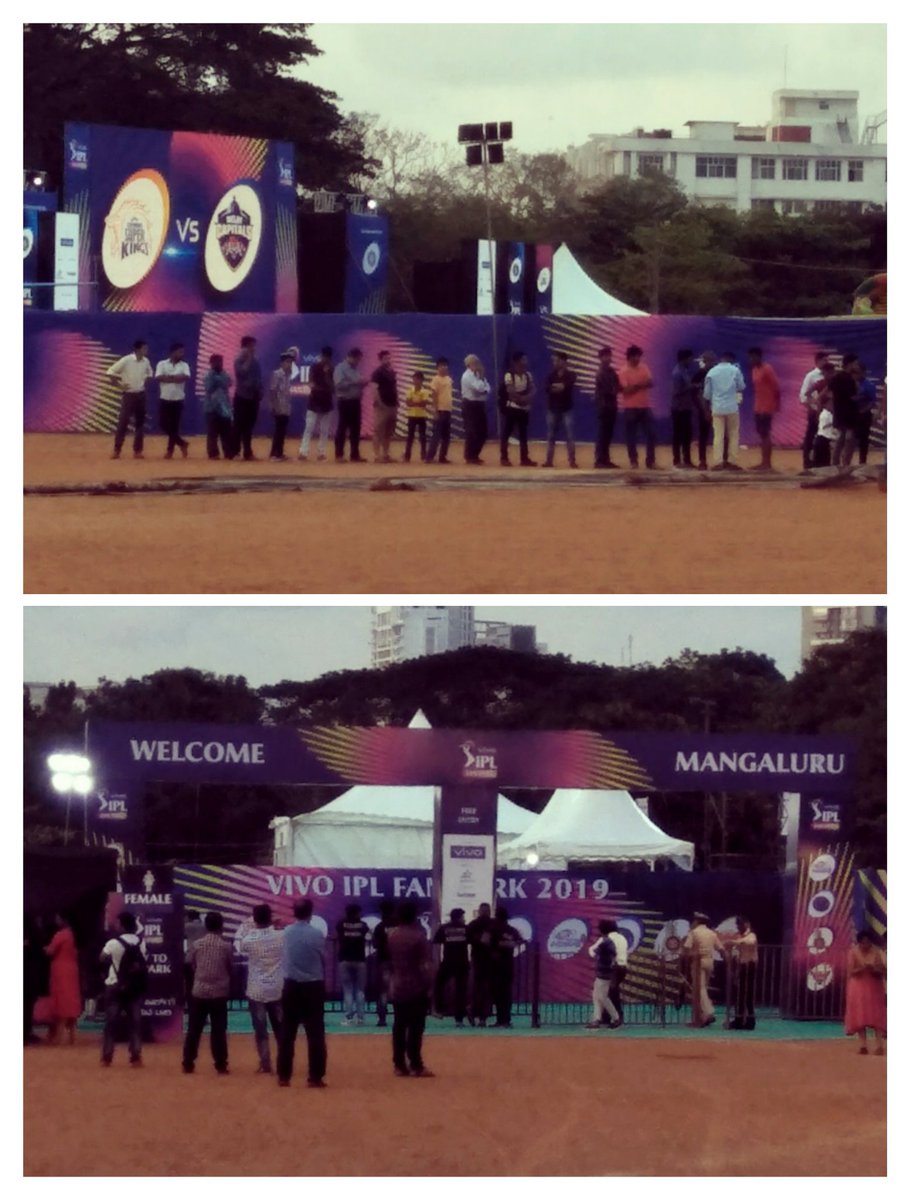 era2petta's tweet photo. Ipl fan park https://t.co/cH2asdWMPI