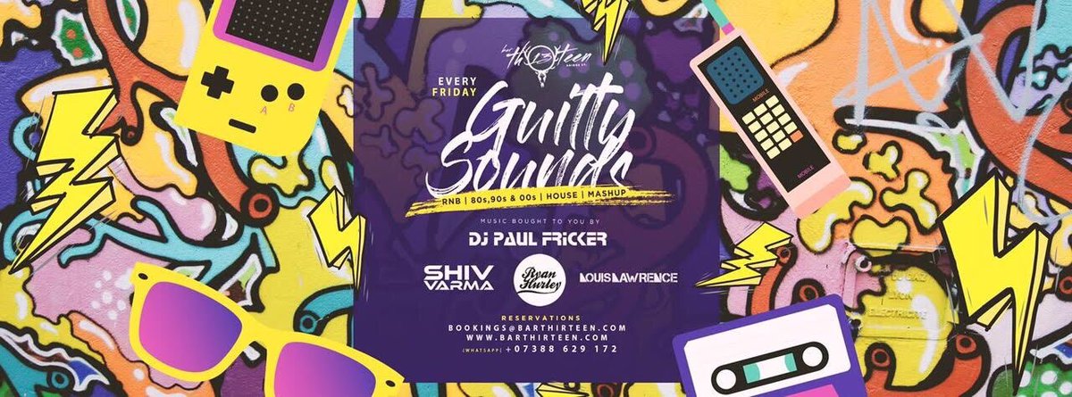 • FRIYAY • 🙌🏼🥂🙌🏼
• Great music across two floors
• Premium VIP areas &amp; Packages
• Doors Open at 9pm
• 2-4-1 Drinks until 11pm
• Free Entry until 11pm
• Guestlist / VIP Tables / Birthday packages all available enquire via DM