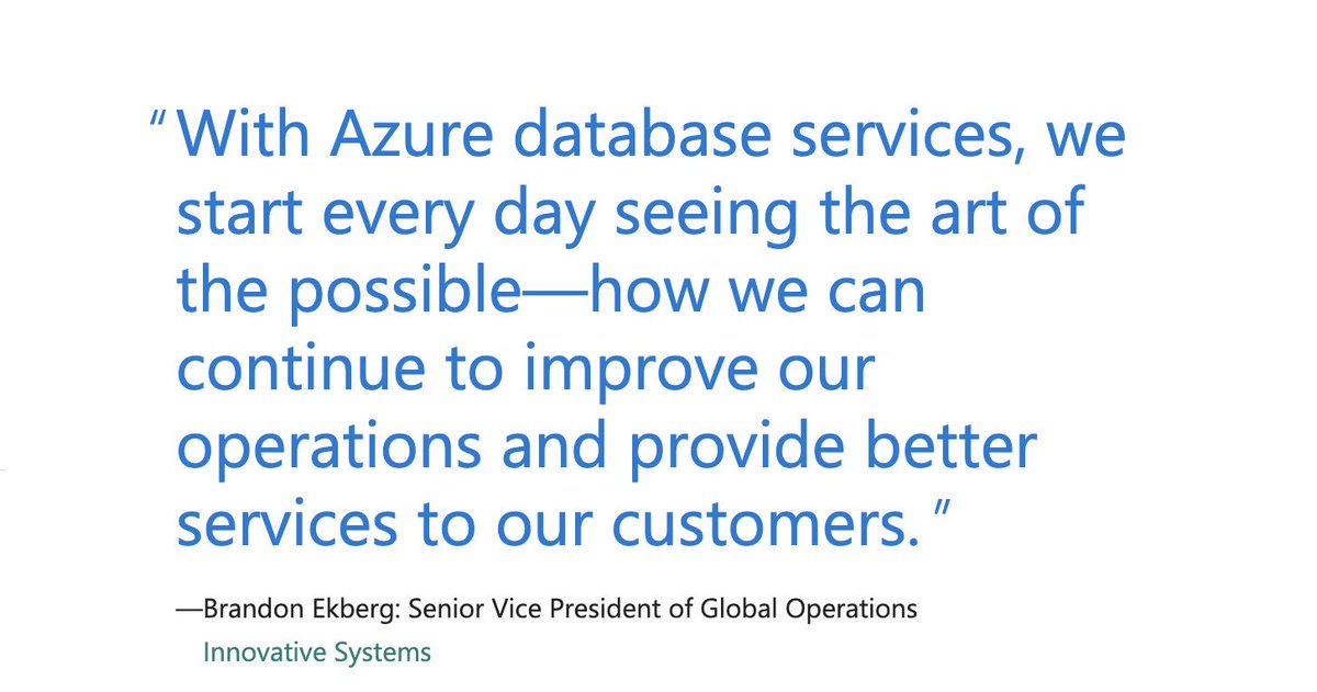 gp_pulipaka's tweet image. Five Ways To Migrate Your #MSSQLServer Database To #AzureSQLDatabase. #BigData #Analytics #DataScience #AI #MachineLearning #Azure #IoT #IIoT #PyTorch #Python #RStats #Java #JavaScript #ReactJS #GoLang #CloudComputing #Serverless #DataScientist #Linux
bit.ly/2VZOSrQ