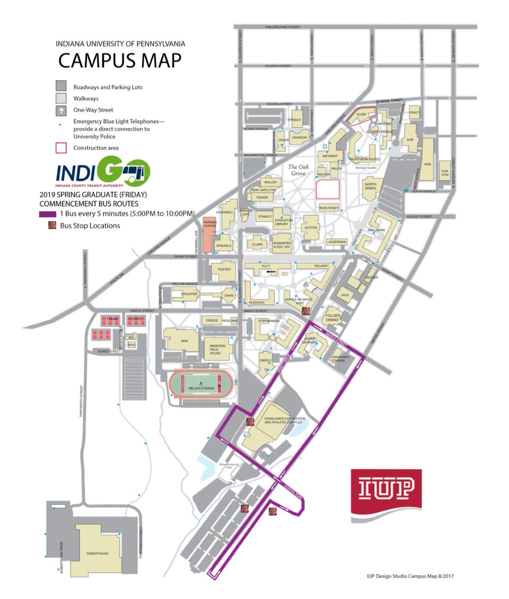 27 Map Of Iup Campus Online Map Around The World