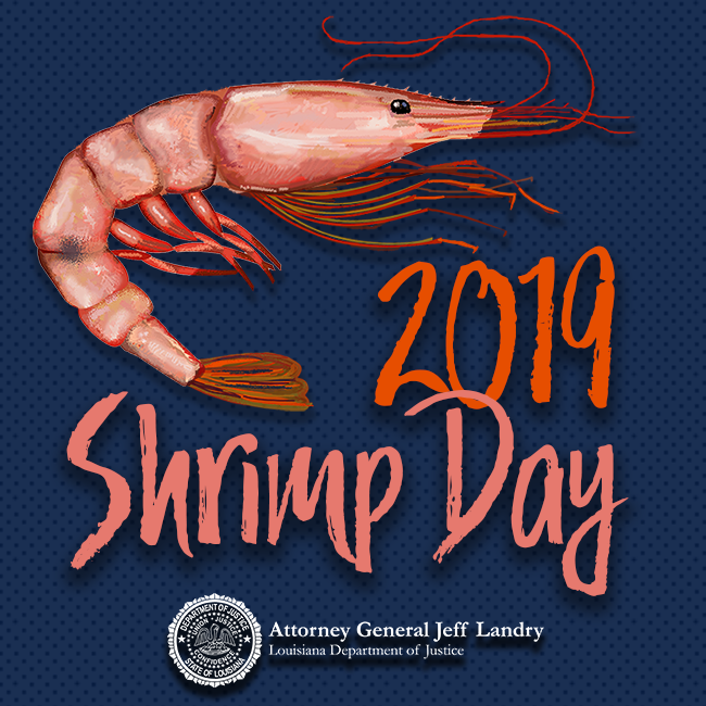 Happy #NationalShrimpDay! As Attorney General of Louisiana & a former Congressman representing a coast where one out of every 70 jobs is related to the seafood industry – I know how important it is to fight against unsafe, unregulated, & untested imported seafood! #FeedYourSoul