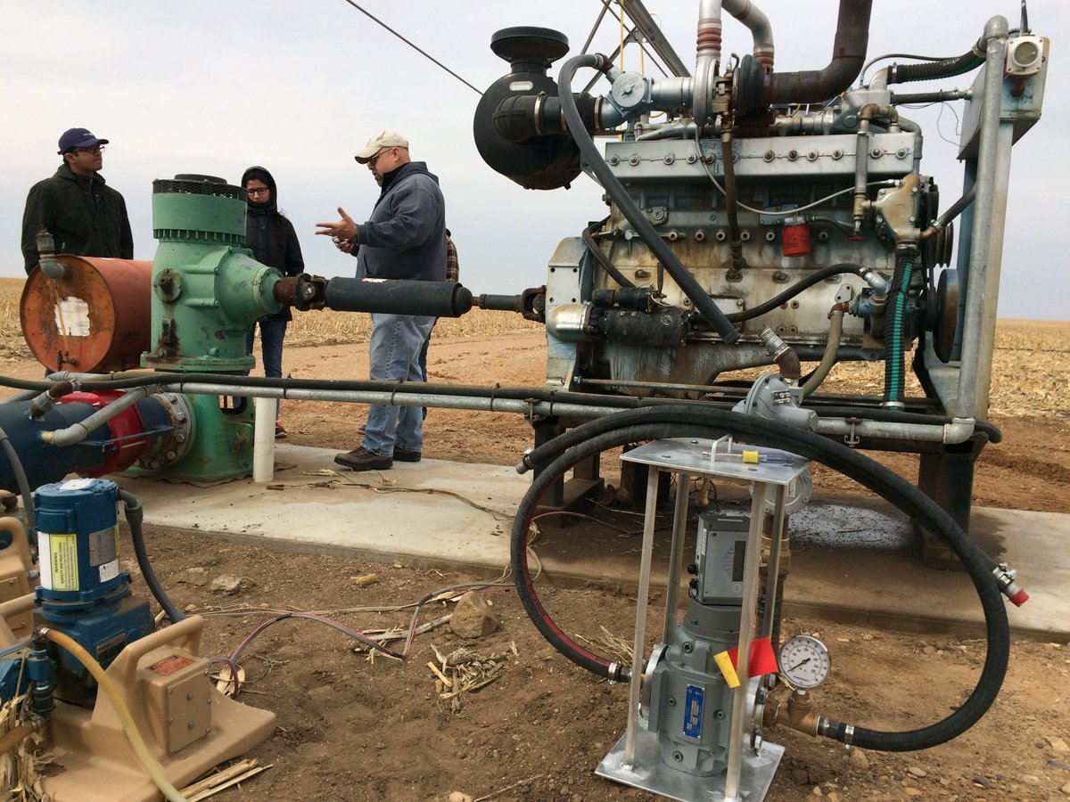 USDA_NIFA's tweet photo. Efficient use of water and energy is critical to sustaining agricultural systems, @okstate_ag helped develop an auditing system for irrigation efficiency. #NIFAImpacts https://t.co/xPWwuDjRW6