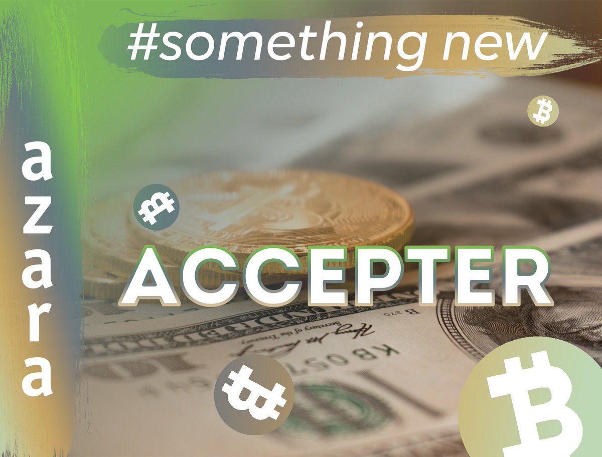 AZARA_AI's tweet photo. Azara begins from Acceptor
The Azara aid lets you load dollars anywhere using your Bitcoin wallet.

Our first step in our way making payments easier.

Acceptor - is the best processing service you can choose. Choosing Acceptor you get low fees, convenience and speed. https://t.co/tIoX3Ch1KA