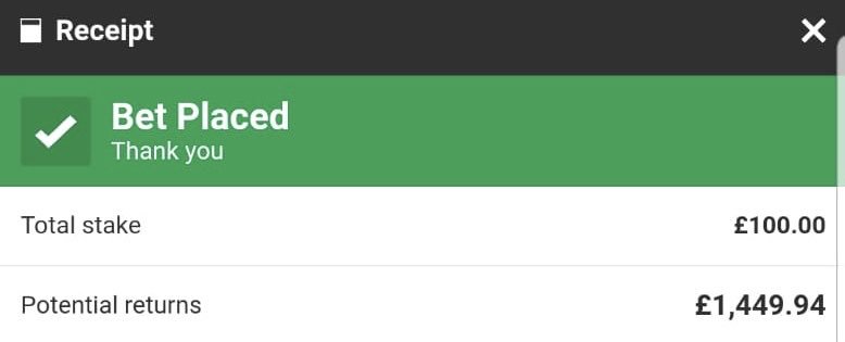 🆓🎁 TO CELEBRATE 100K FOLLOWERS I’M DOING A COMPETITION!

🔄 RT TO ENTER!

I’ve picked a special out for Aberdeen v Hearts tonight, odds just over 13/1.

I’ve placed £100 on it and if it wins I’ll give away the £1400 winnings to one lucky follower