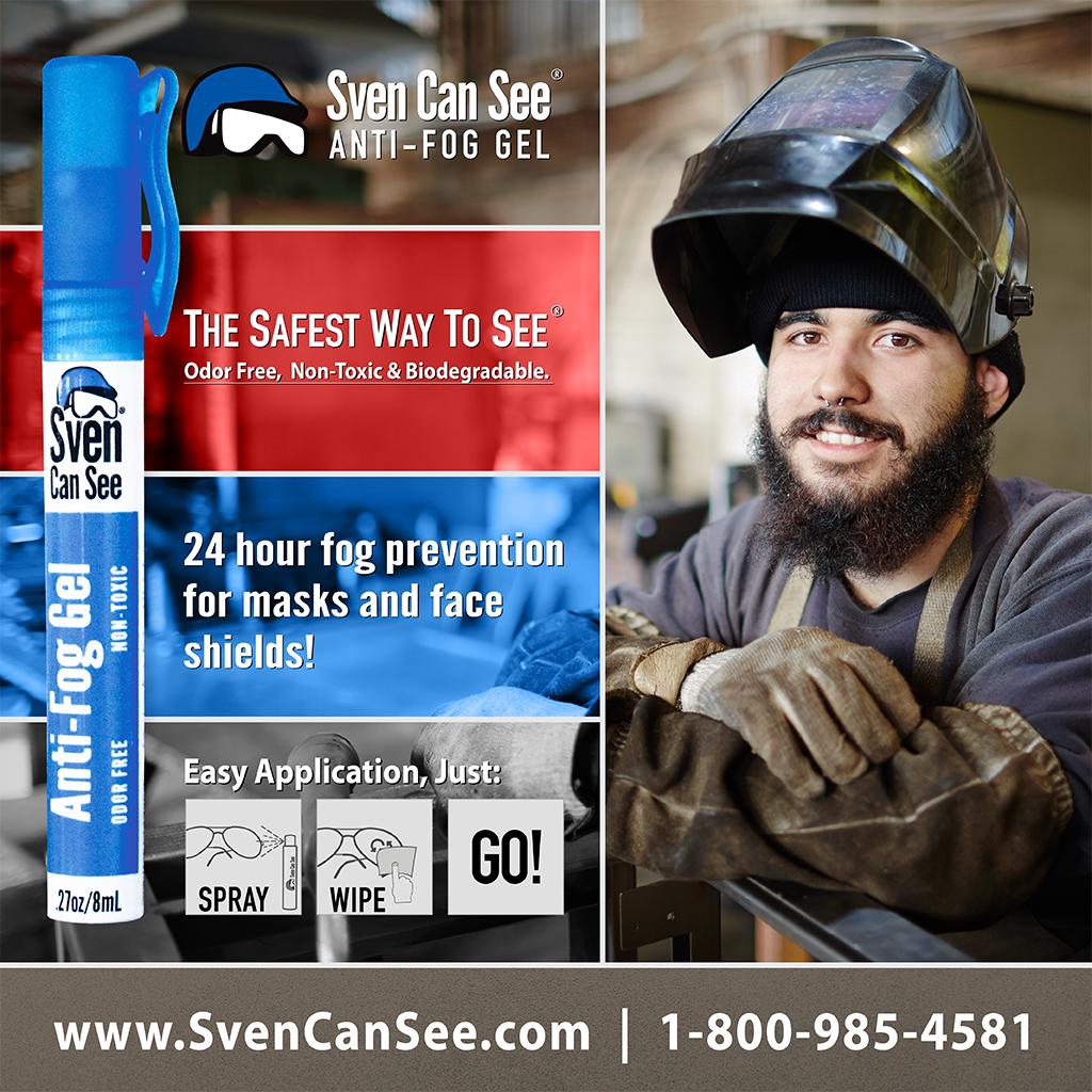 Sven Can See® products are designed to enhance the usability and effectiveness of your protective eye wear. Be it in extreme cold, high heat or anywhere in between, we've got the solution for keeping frost, fog and dirt out of sight for good.