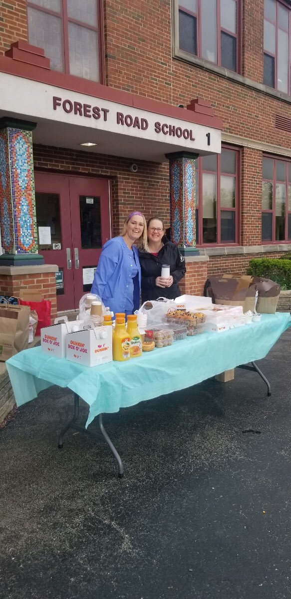 Thank you to the amazing Forest Road PTO for supporting us during #TeacherAppreciationWeek What an amazing place to work!