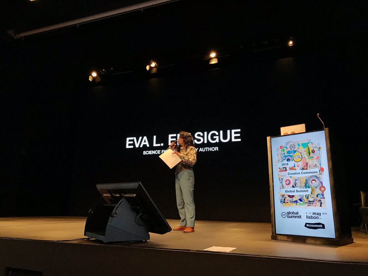 bilalr's tweet photo. Final presentation in this #CCSummit session is @primalspiral, science fiction fantasy author, who uses @creativecommons in the realm of book and story publishing. @CCGlobalSummit https://t.co/VDiisD8bdX