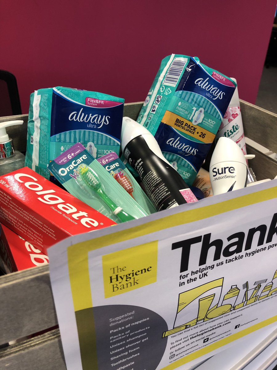 OA_Kent's tweet photo. A huge thank you to the kind lady who has just dropped off a bag of hygiene products to us here. 

Just a reminder to you all that we are drop off point here in Ashford if you have any hygiene products you wish to donate.

@thehygienebank https://t.co/T7Pq7RjF3t
