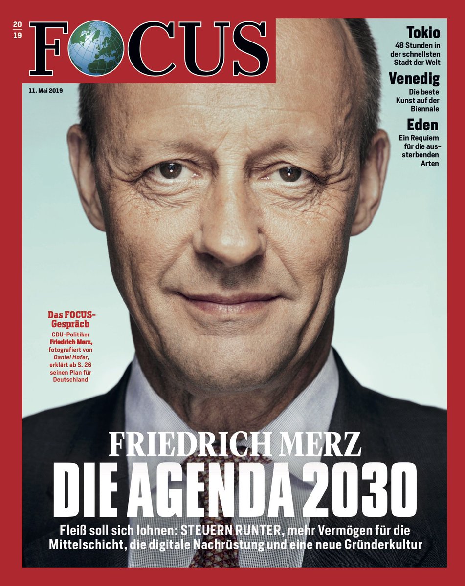 FOCUS_Magazin's tweet photo. Friedrich Merz formuliert seine Agenda 2030. Jetzt im neuen FOCUS ⬇️
https://t.co/oEQbZ70G17 https://t.co/weKVuUNugB