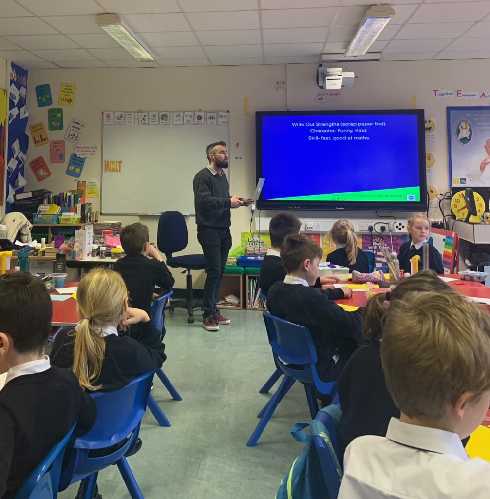 StMacartansPS's tweet photo. A great morning with Cormac from @HIPCV15, talking about resilience skills. Year 5 & 7 thoroughly enjoyed all the activities. https://t.co/NVyKWfq1QO