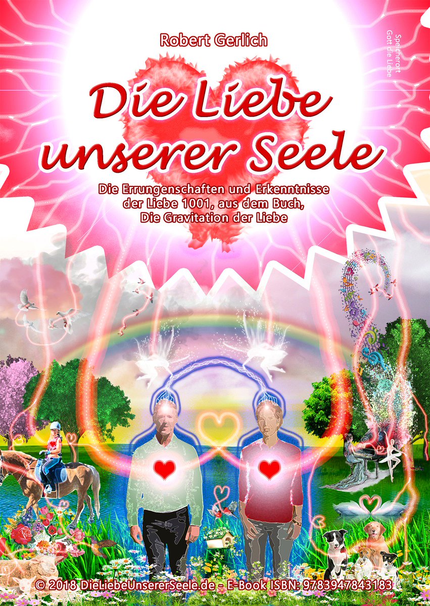 Buch: #DieLiebeUnsererSeele. Durch die #göttlicheLiebe einer #Dualseele, die mit zwei #Seelenhälften in zwei #Menschen verbunden lebt, wird die #Liebe und die #Seele des Menschen, auf eine neue Art und Weise erklärt. #Gott #geistigeWelt Verlag: meine-bluray.de