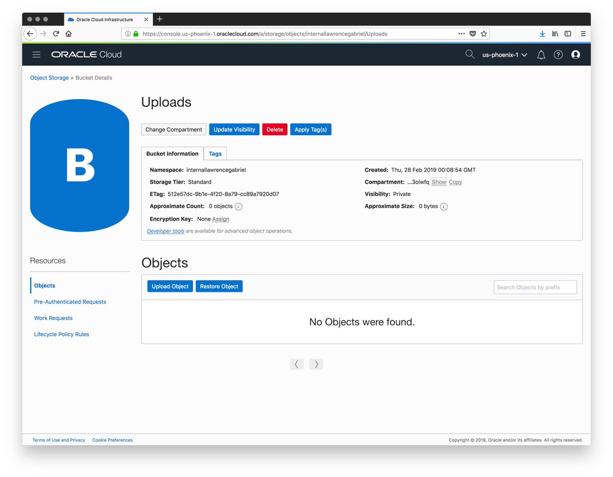OracleIaaS's tweet image. The Oracle #Cloud Infrastructure CLI can help you perform large, multipart Object Storage uploads. Here's how: ora.cl/k3Xk6
