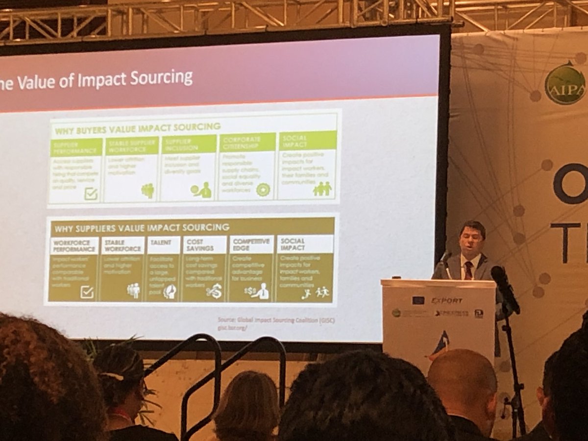 Jon Browning talking about how impact sourcing drives loyalty and a desire to deliver the best results - as such reducing attrition and improving performance in outsourcing. Makes sense to me.