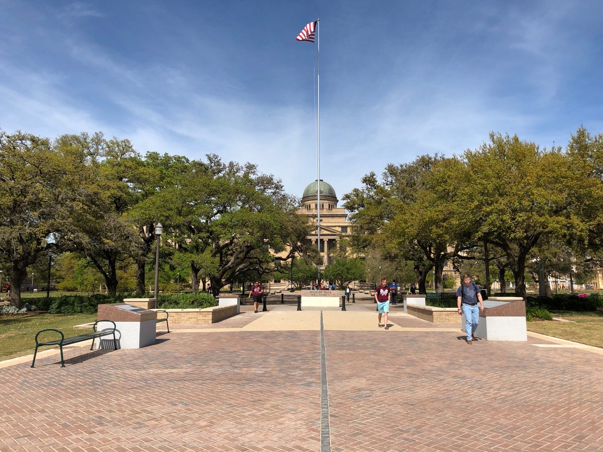 Our May newsletter is out!  Check out informative updates in this issue, including drone flights, opening of Spirit Plaza, and a #SAW2019 recap!  View the issue here: sscattamu.com   #TAMU #FridayFeeling