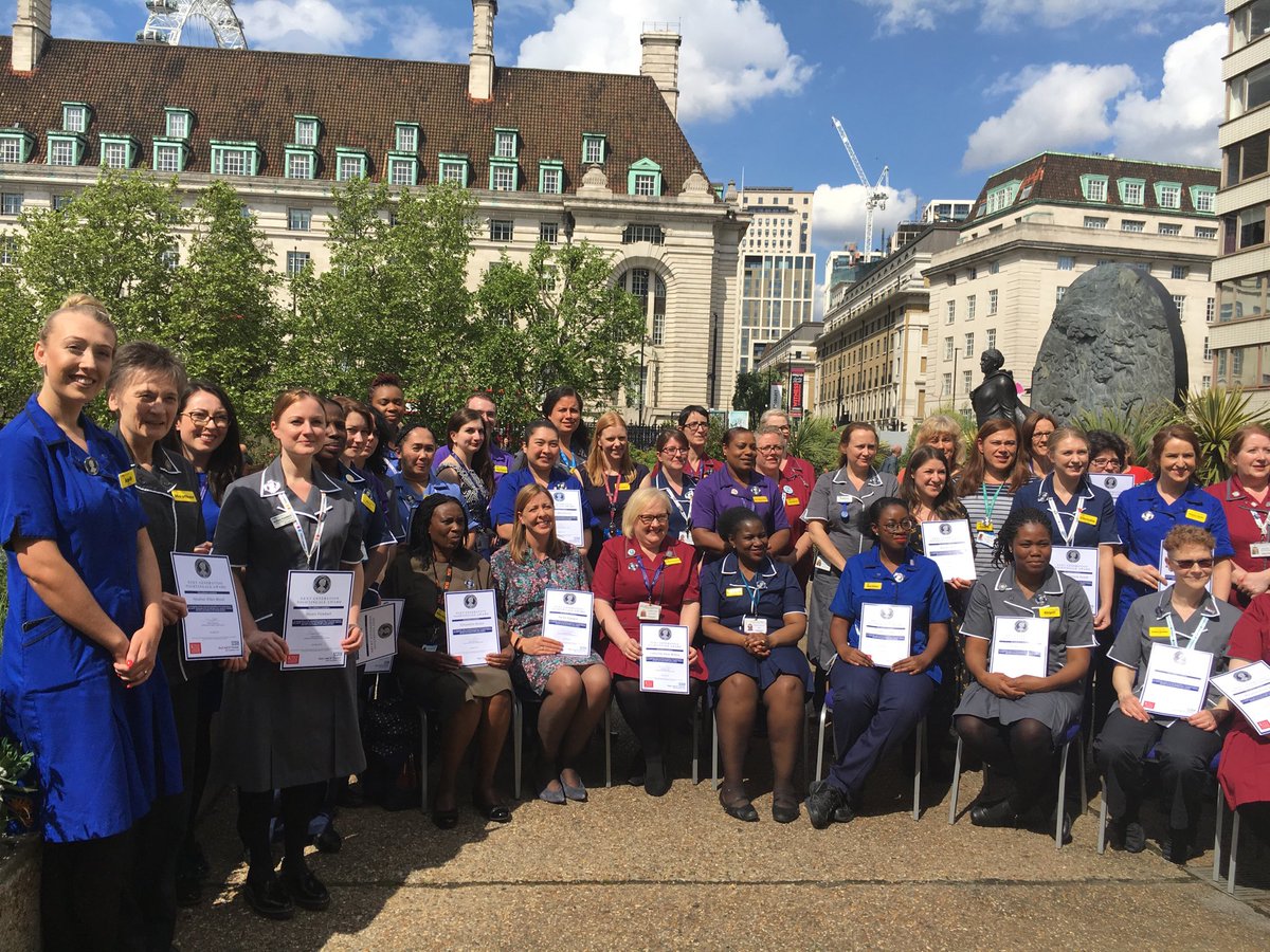 We presented our most outstanding nurses and midwives with a Nightingale Nurse award. The award is unique to our Trust and is named in honour of #FlorenceNightingale who set up her first nursing school at St Thomas’ Hospital. #NursesDay2019 #InternationalNursesDay