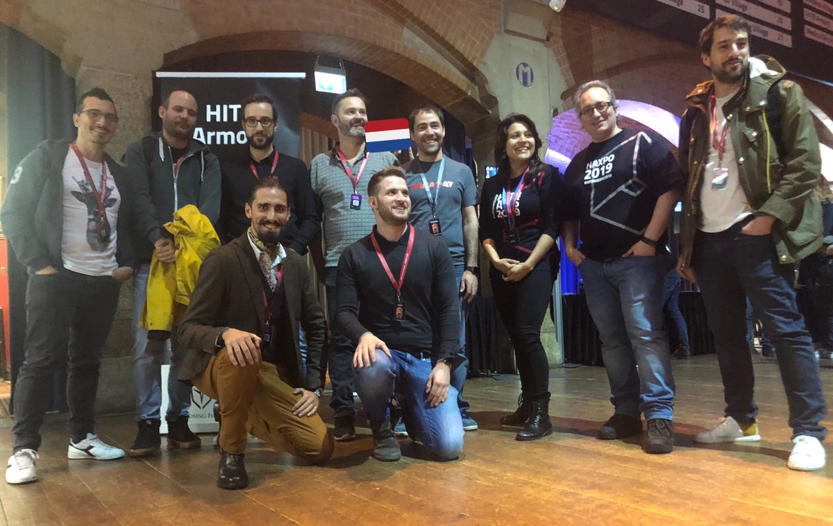 HITBArmory's tweet photo. Thanks everyone for an amazing #HITBArmory at @HITBSecConf  @antisnatchor @Giutro @phretor @pulsoid @ekio_jp @vm00z @herrmann1001 @MaKyOtOx @yadox @Eagle1753 @_opposingforce https://t.co/9r2SwulT77