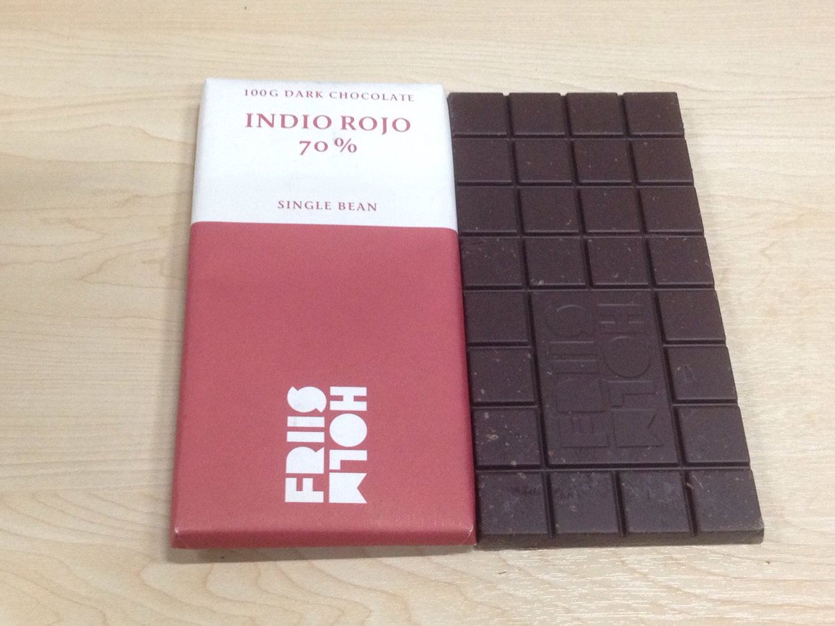 Not messing around this week - fantastic subtle beauty in this single bean bar from the master ⁦<a href="/MikkelFriisHolm/">Mikkel Friis-Holm</a>⁩ via ⁦<a href="/CocoaRunners/">Cocoa Runners</a>⁩