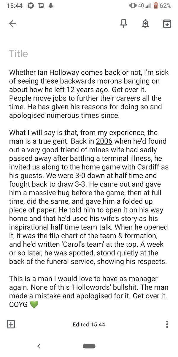 argyleross1985's tweet image. A story about Ian Holloway that a lot of Argyle fans may not know about. People slagging him off for moving jobs really haven't got a clue 🤦🏻‍♀️ #pafc