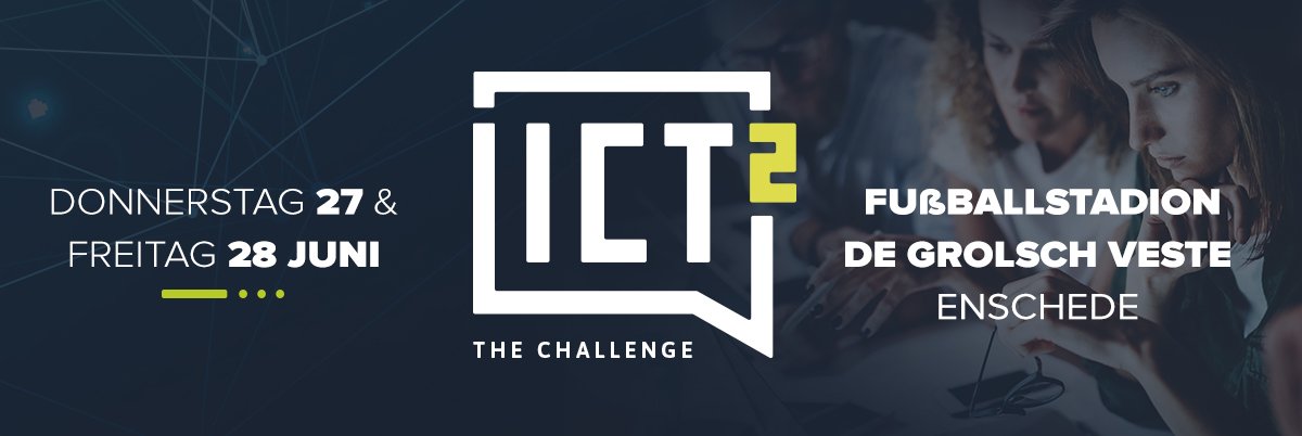 ICT² - the challenge: das IT-Event des Jahres. Zwei Tage Inspiration und Dialog zum Thema exponentielle Digitalisierung. Sind Sie bereit für die Zukunft? Jetzt anmelden unter: ow.ly/WhLt50u6z2S
#ictsquare #it #digitalisierung #glasfaser #netzwerk #zukunft #euregio