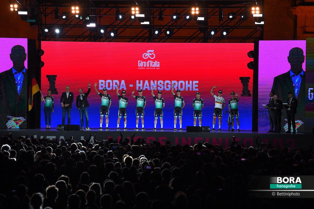 It’s good to be back after two years on <a href="/giroditalia/">Giro d'Italia</a> roads 🇮🇹🇮🇹🇮🇹
#ciaobologna #girodiitalia #borahansgrohe