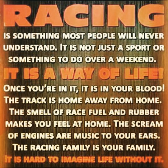 7KRacingTeam's tweet photo. #Truth #ItsInMyBlood #RacingAddict https://t.co/Frg60CgtSk