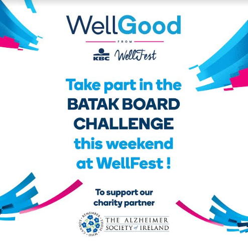 alzheimersocirl's tweet image. We’re looking forward to fundraising @wellfestirl this weekend with @AskKBCIreland! If you’ll be there make sure you pop over to the #KBCWellGood tent and take part in our Batak board challenge and you could be in with a chance to win 1 of 4 win €100 One4All vouchers!