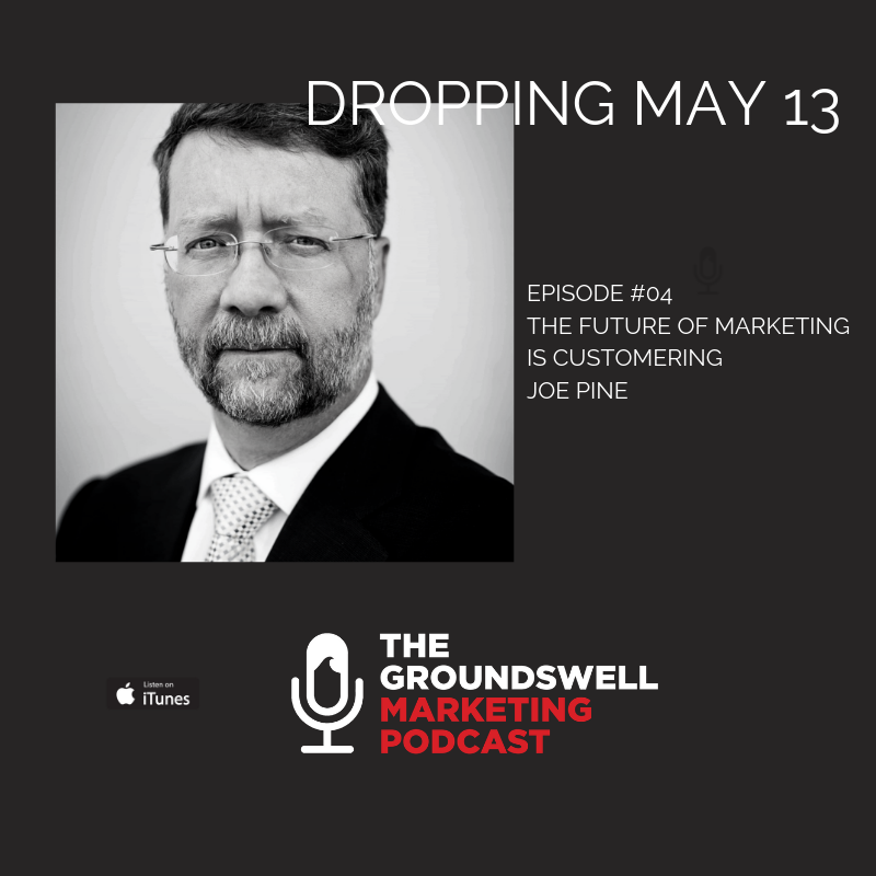 ScottAdamMartin's tweet photo. Episode 04 Dropping May 13th on The Groundswell Marketing Podcast @JoePine #bestsellingauthor #speaker and thought leader - A hour long in-depth discussion on the Future of #Marketing to customers called #customering  @Groundswell_fm on iTunes: https://t.co/VPxCdo3Fii
#marketing https://t.co/pofBJktAX0
