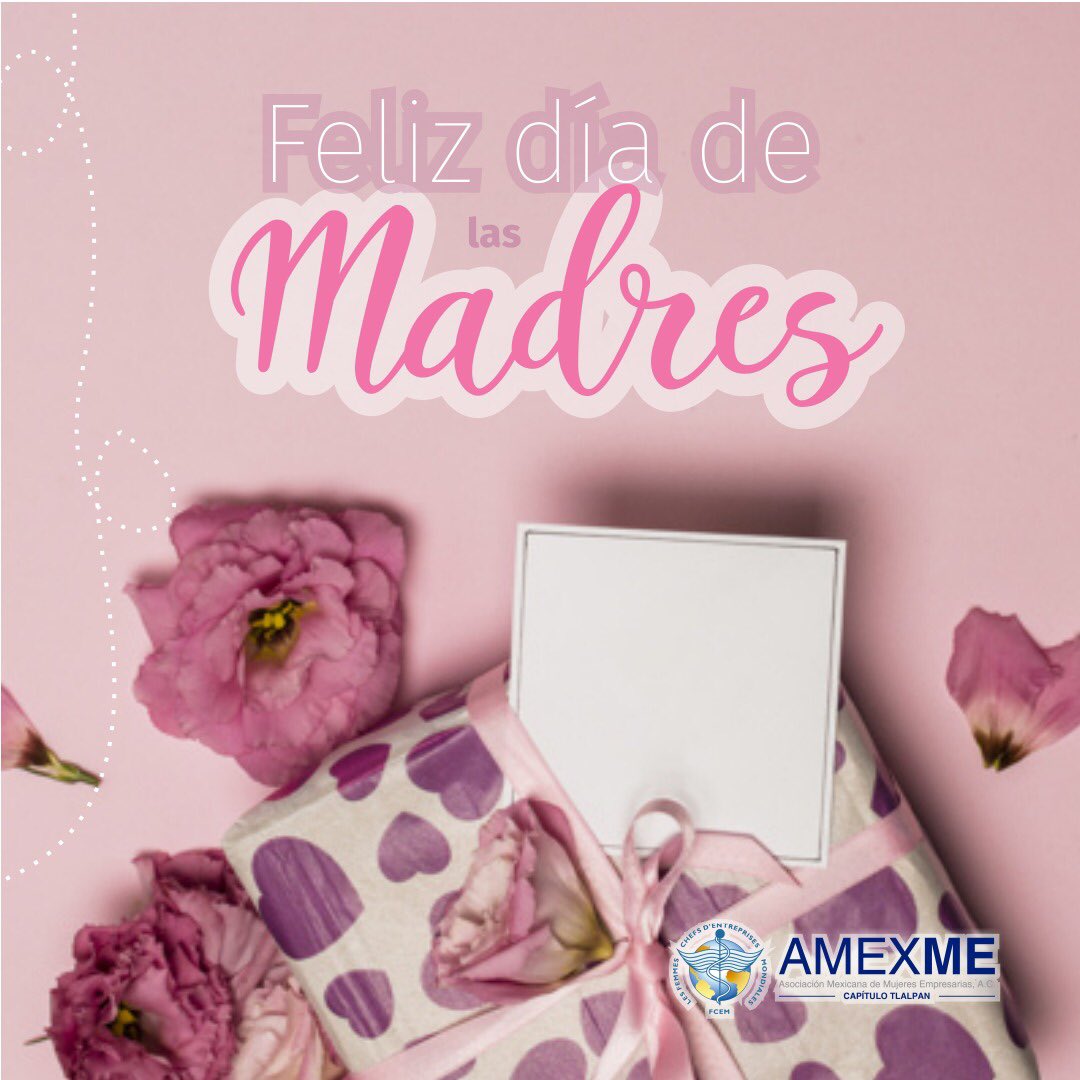 AMEXME_TLALPAN's tweet photo. Por todas aquellas mujeres que se esfuerzan día a día en dar lo mejor de sí mismas, por todas esas lágrimas derramadas a escondidas y esas sonrisas que arrancan con una simple caricia, por ser todologas y mucho más!... 
Feliz día de las Madres!!!
#mamá #soyamexme #amexmetlalpan https://t.co/bylTvtqRFh
