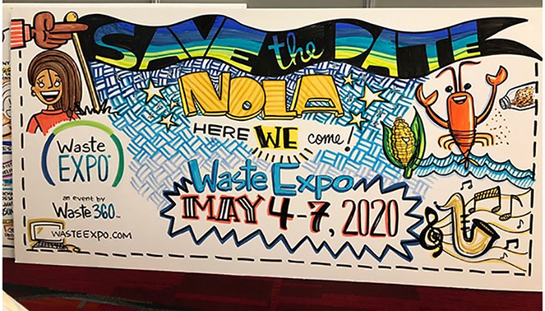 Waste360's tweet image. A sampling of some of the more creative and insightful tweets from @Waste_Expo 2019. #WasteExpo bit.ly/309AxbL