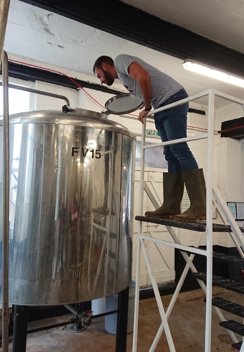 JackLeaning1's tweet photo. Great morning at @OldMillBrewery brewing my own beer! Can’t wait to have a few pints and help raise money for a great cause along the way, with 5p from every pint going to @ThreeBearsFdn!🍺#Jacksbatch34 https://t.co/eZPr5YkqZC