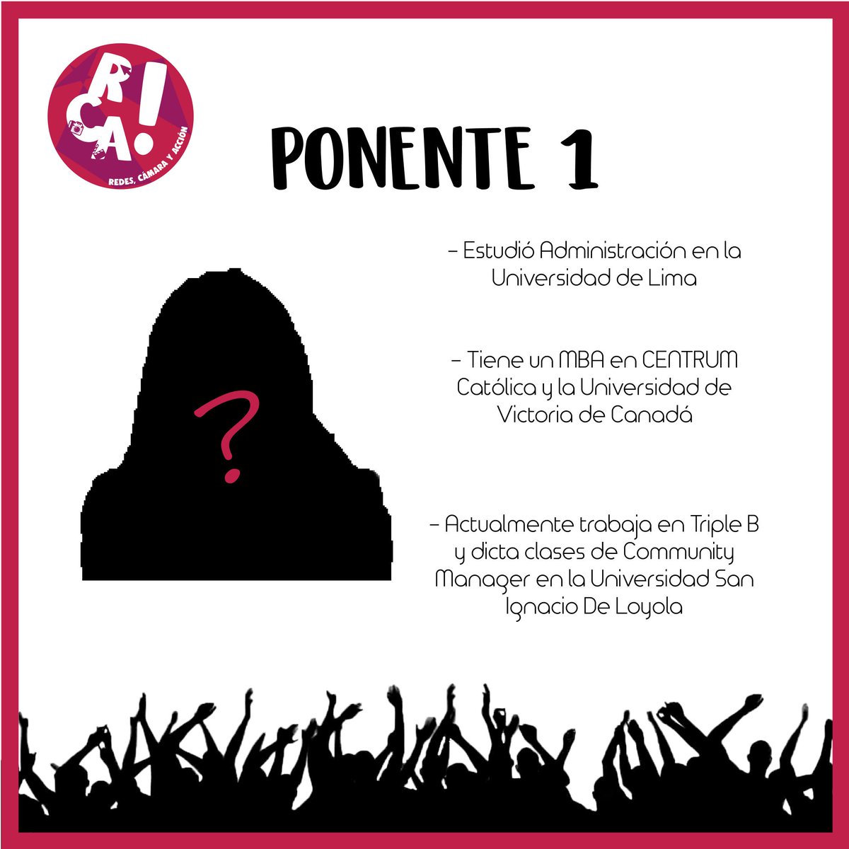 RCA104M's tweet photo. Si quieres saber más sobre nuestro ponente, síguenos en nuestras redes sociales.  #redescámarayacción #usmp #instagram #twitter #facebook https://t.co/Kyy5ssxMyH