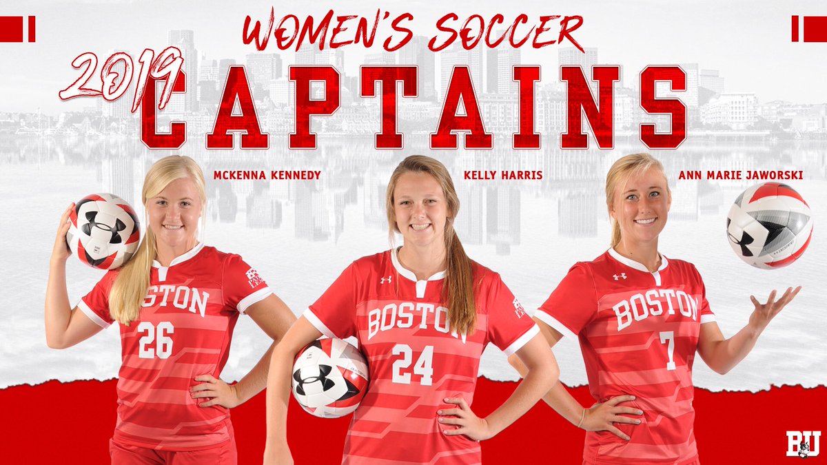 Bu Women S Soccer On Twitter Excited To Announce Our Three Captains For Our 25th Season Congratulations To Kelly Aj And Mk