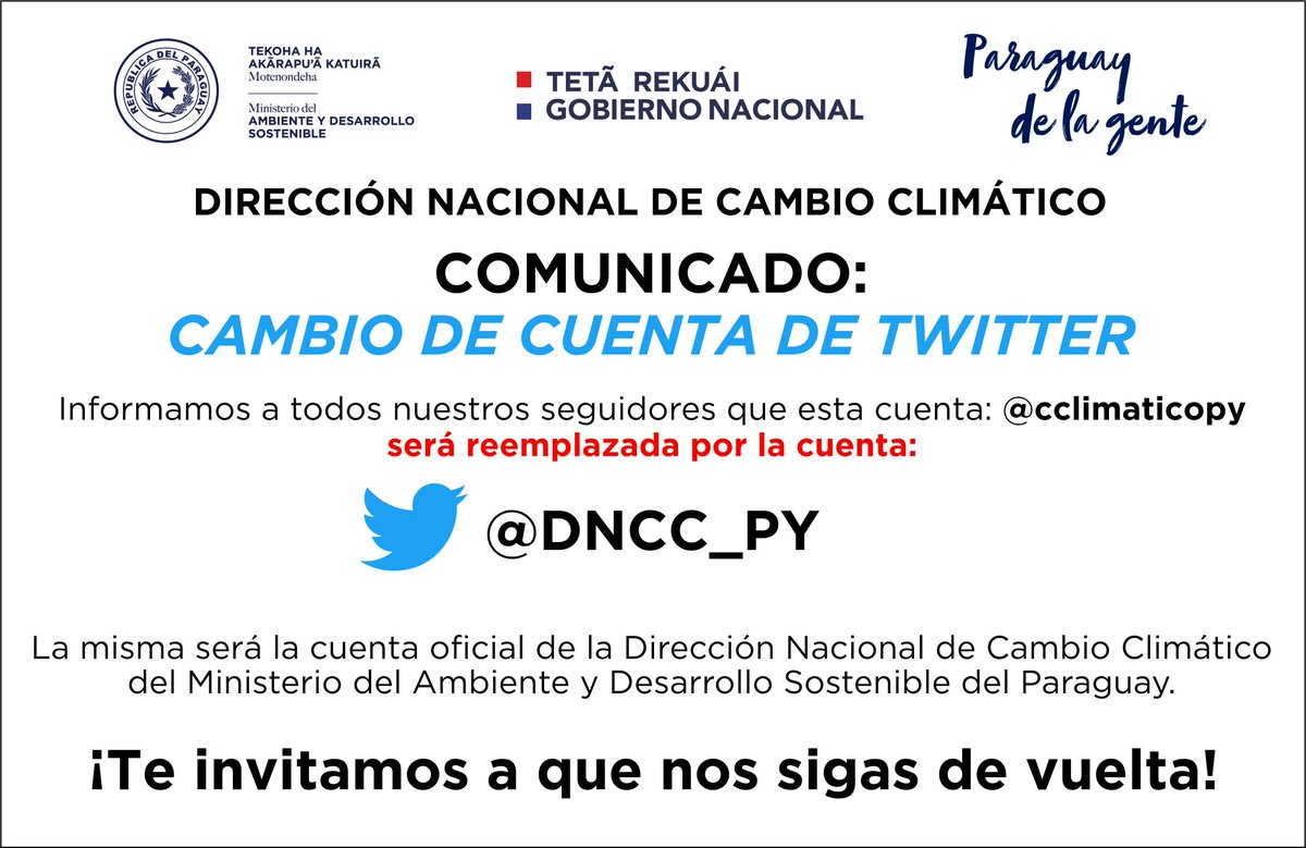 Cambio Climático_Paraguay tweet media