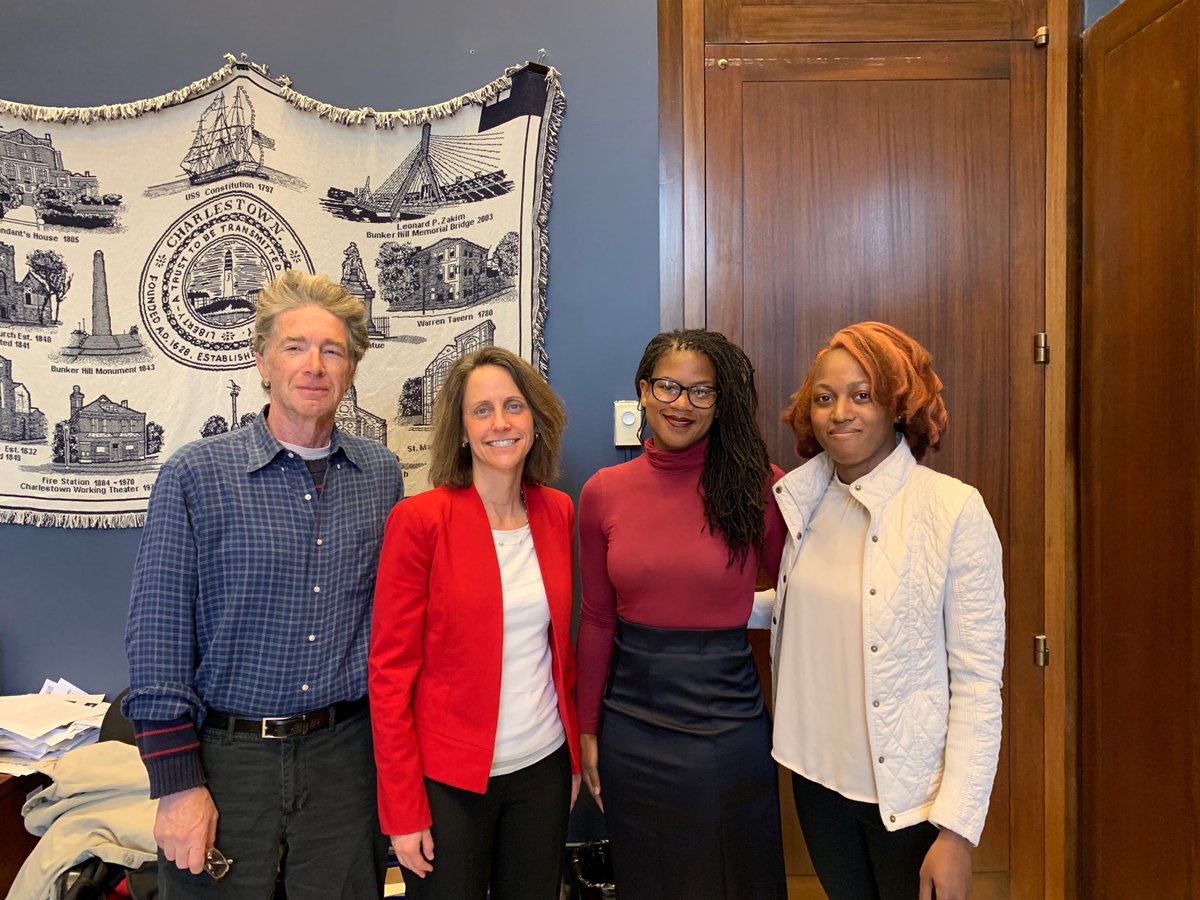 charlesriver's tweet photo. Thank you @LydiaMEdwards for great conversation about #WidettCircle #FrontageRoad & our view that area should be returned to #wetlands #openspace as a way to reduce flooding, improve water quality & build #climateresilience in #Boston #publicsafety #publichealth #bospoli https://t.co/oWRrD7XHda