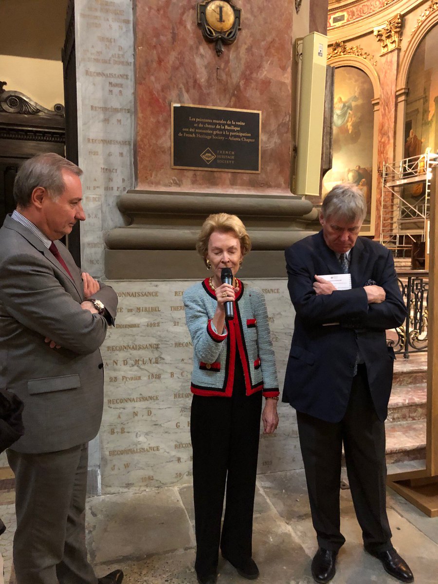 seiden bernard (@edimip) on Twitter photo Pour la restauration des peintures murales, la basilique N-D de la Daurade a bénéficié d'un don de la <a href="/FrenchHeritage/">French Heritage Society</a>, Atlanta Chapter dt les représentants furent accueillis en début d'a-m par <a href="/jlmoudenc/">Jean-Luc Moudenc</a>, maire de <a href="/Toulouse/">Toulouse - Mairie et Métropole</a>. Petit thread de la visite "privée" du chantier Pour la restauration des peintures murales, la basilique N-D de la Daurade a bénéficié d'un don de la <a href="/FrenchHeritage/">French Heritage Society</a>, Atlanta Chapter dt les représentants furent accueillis en début d'a-m par <a href="/jlmoudenc/">Jean-Luc Moudenc</a>, maire de <a href="/Toulouse/">Toulouse - Mairie et Métropole</a>. Petit thread de la visite "privée" du chantier