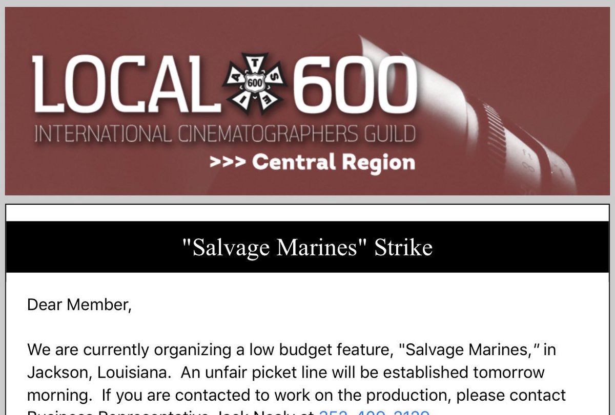 happicam's tweet photo. @CasperVanDien  Are you supporting the rest of your union brothers and sisters and striking along with your other unions on this job? Or are you siding with the producers? https://t.co/KZIpoxMY8M