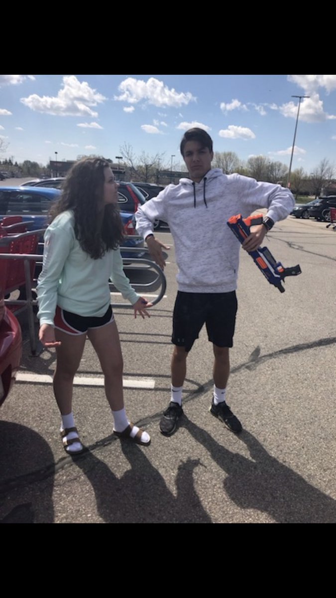 Caelen Cusick with the kill on Kaylah Shelly <a href="/NerfChan/">Chan Nerf War 2019</a>