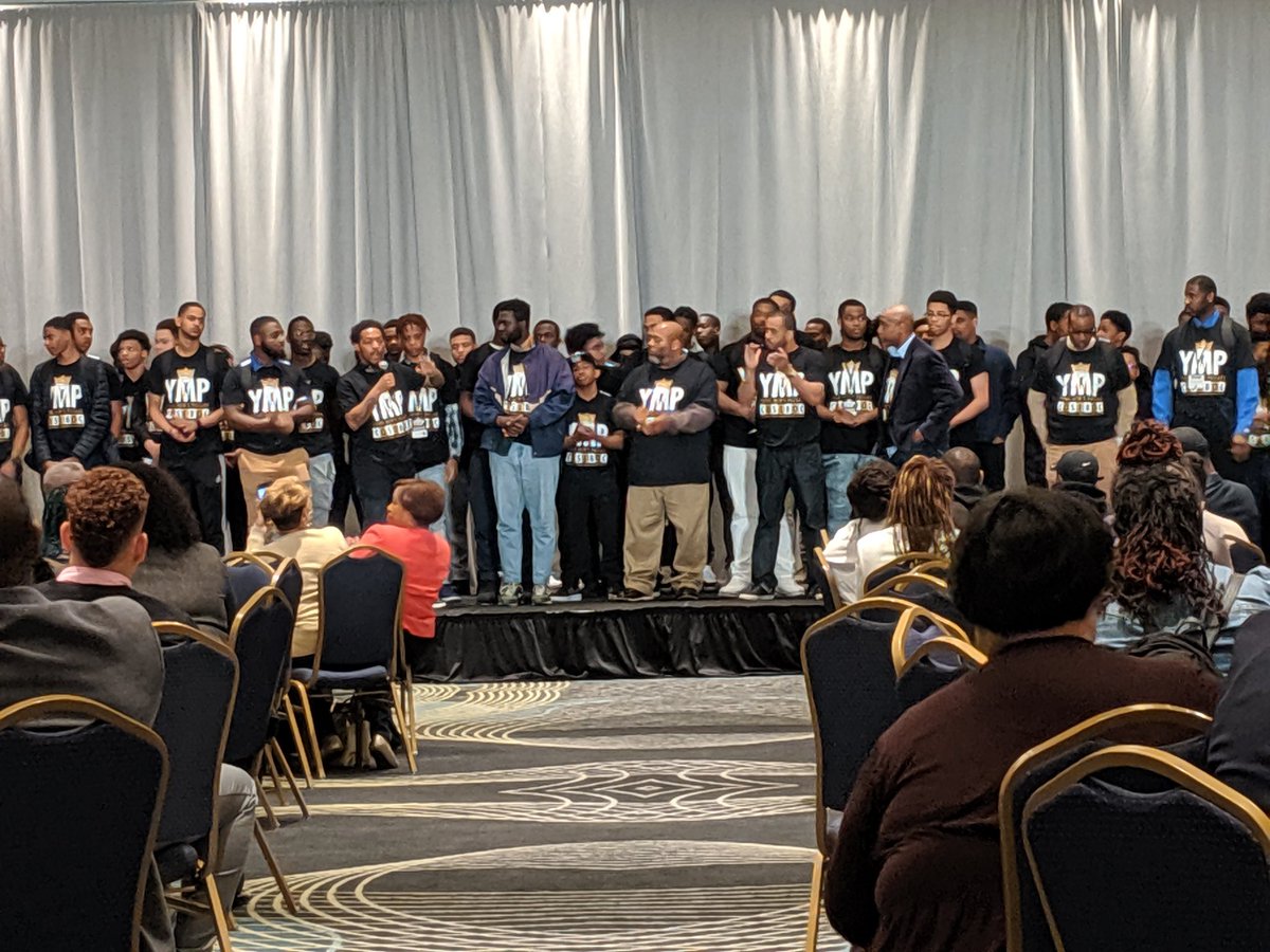 Wrapping up COSEBOC in Detroit will brotherhood pledges and journey into manhood #NewVisionsPubShools #COSEBOC13