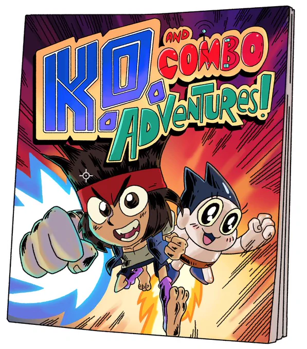 Here's the full design and @stebvi's original board drawing. (and for the record we would love to make an OK KO! comic also!) 