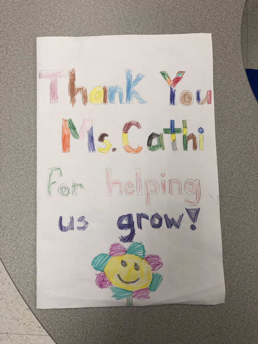 MsPotvin's tweet photo. The Kinders made a thank you card for @ms_cathi because she is always so kind and does so much for St. Michael. Thank you, Ms. Cathi, youβre the best! π @MmeLeman_ocsb @StMichaelOCSB #CathEdweek #ocsbCathEdWeek https://t.co/lwpRIq1zd4