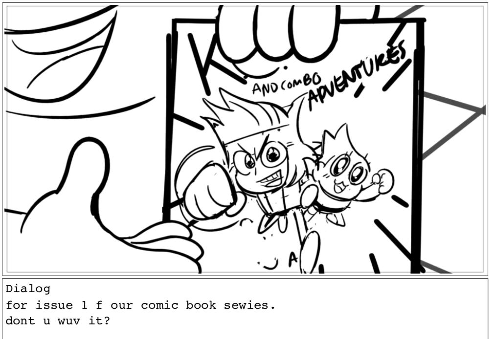 Here's the full design and @stebvi's original board drawing. (and for the record we would love to make an OK KO! comic also!)