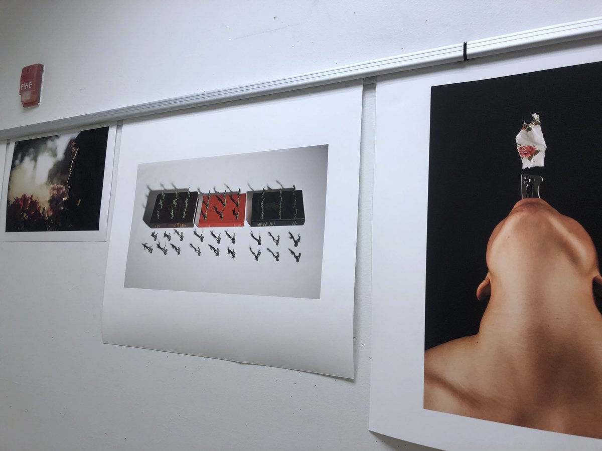 MoroneyGrace's tweet image. The senior projects on display are breathtaking examples of the kind of artists that @Elon_Arts fosters. #seniorportfolio #maingallery