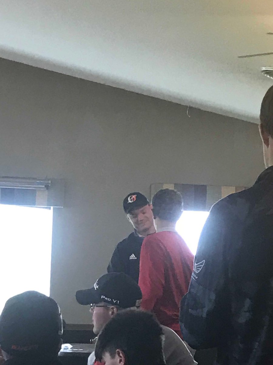 Fourth place finish for Trevor Berry at the Ogallala Invite.