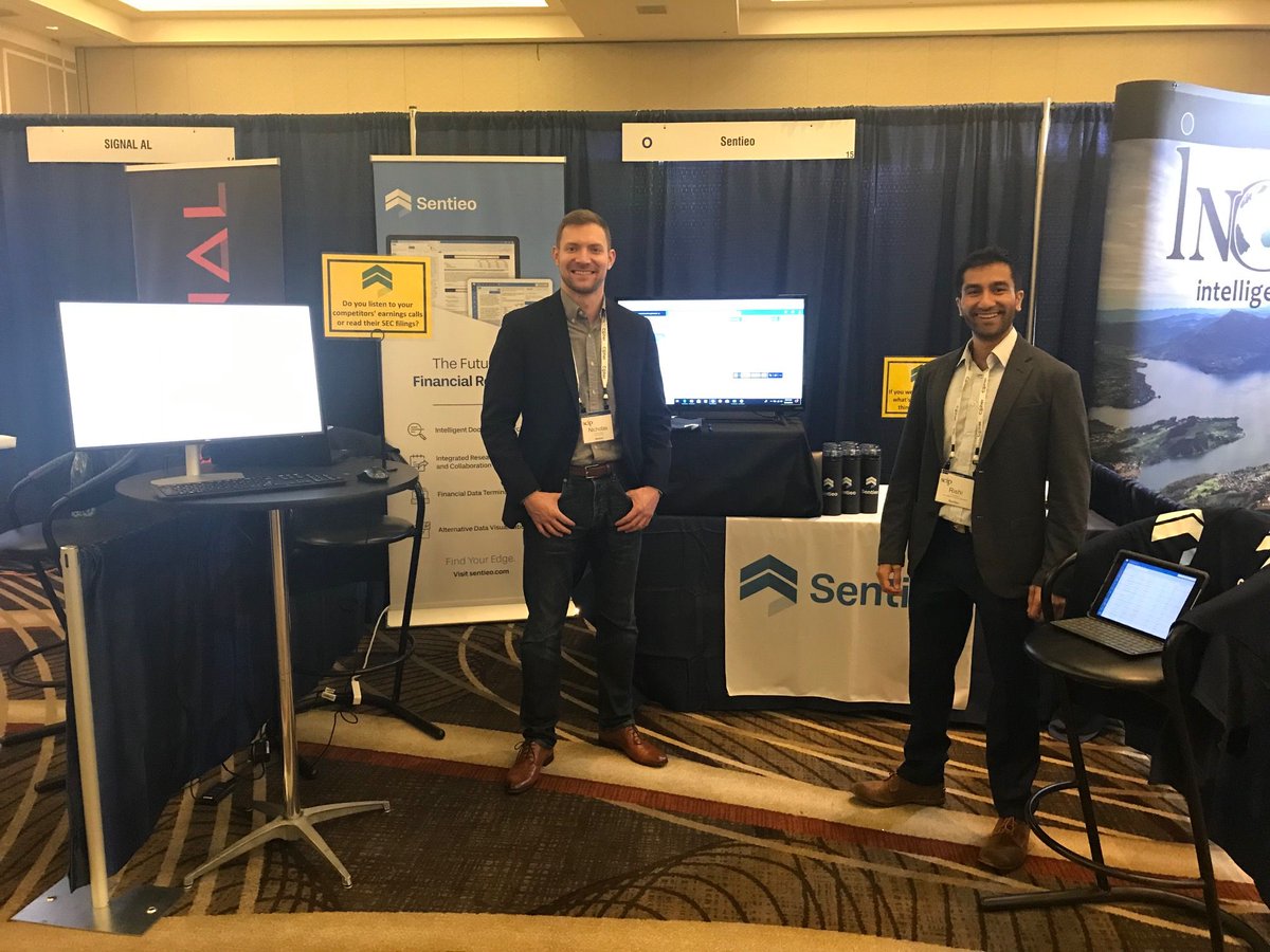 Sentieo's tweet photo. Did we miss you at #scip #scip2019?
Get in touch with us through our website for a personalized demo and a trial for your team. https://t.co/JTdFPOnqwM https://t.co/0N6Ir1WUlT